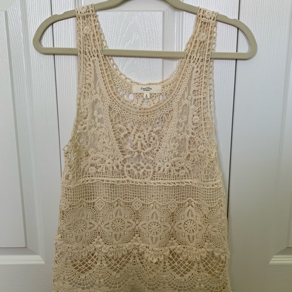 Laced Tank Top